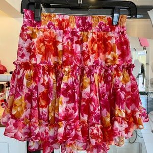 Misa ruffle skirt